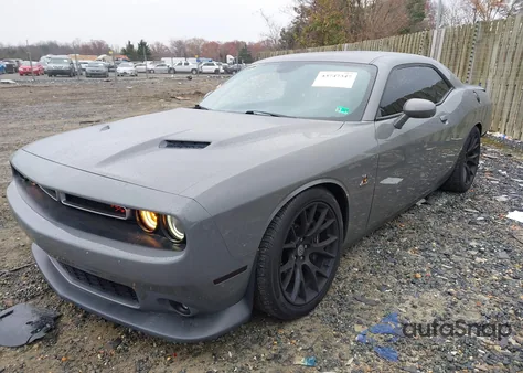 2017 Dodge Challenger R/T Scat Pack из США, поврежденный, VIN 2C3CDZFJ3HH665895